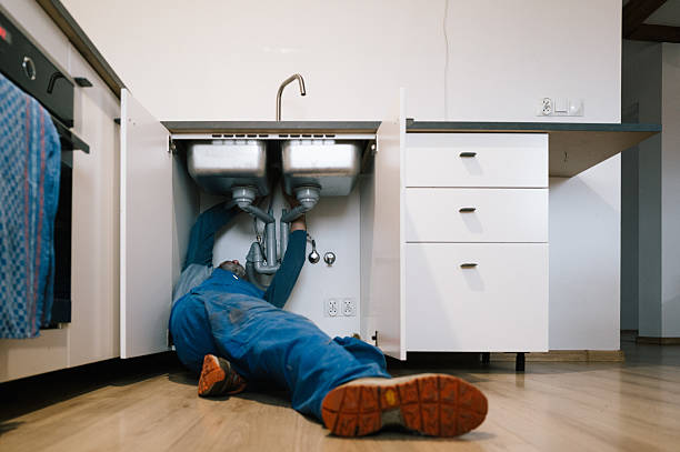 Professional Drain Cleaning technician working in Frankfort, KY